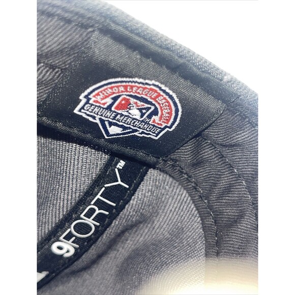 New Era Lake Elsinore Storm Cadejos 9Forty Adjustable Hat On Gray & Blue New - Picture 9 of 10